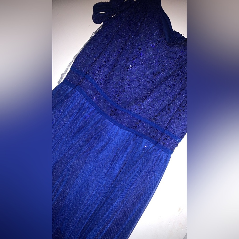 Royal Blue Dress For Women in Size Large - Picture 5 of 8